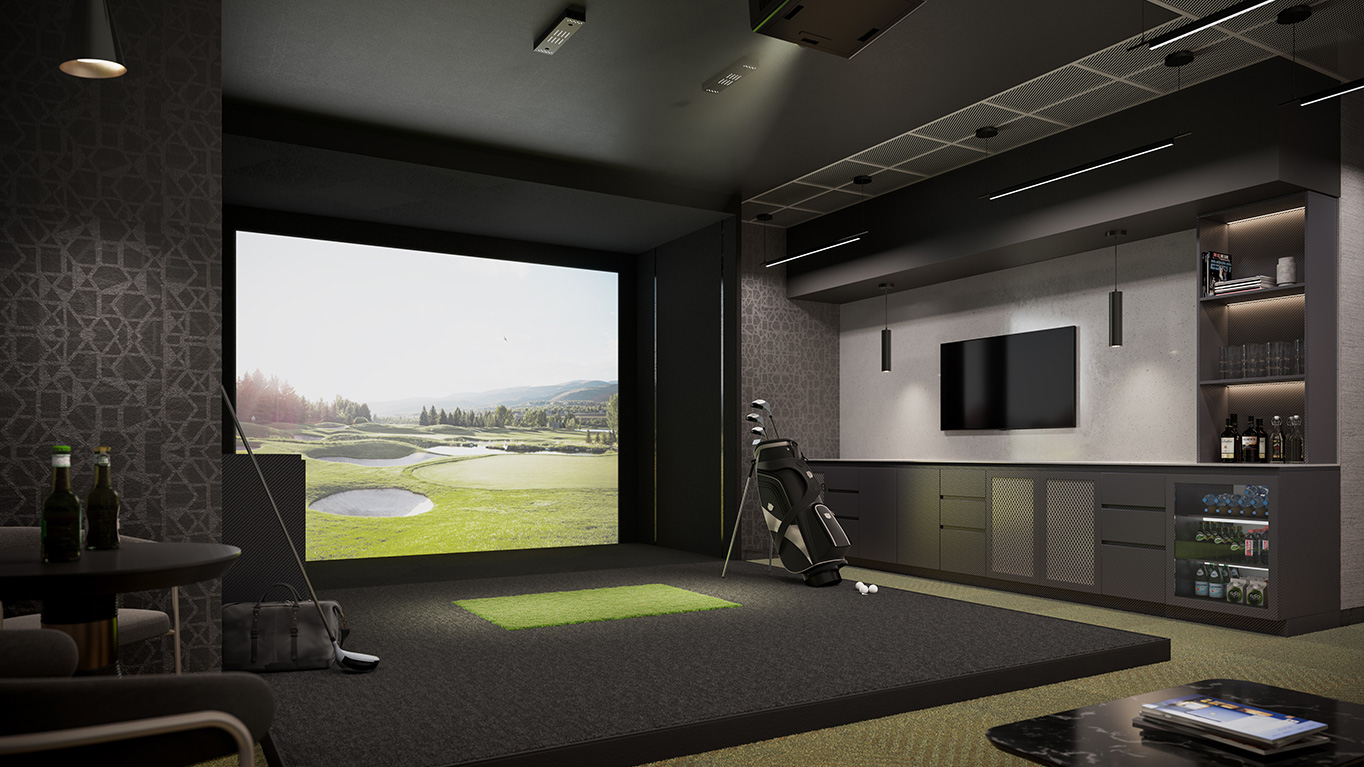 GOLF SIMULATOR STUDIO